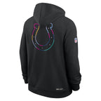 Indianapolis Colts Nike 2025 NFL Crucial Catch Sideline Standard Issue Dri-FIT Hoodie - Black