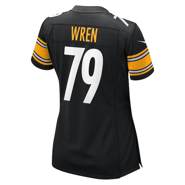 Renell Wren Pittsburgh Steelers Nike Women's  Game Jersey -  Black