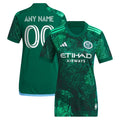 New York City FC adidas Women's 2024 The Parks Replica Custom Jersey - Green
