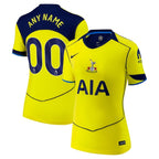 Tottenham Hotspur Nike Women's 2025/26 Third Replica Custom Jersey - Yellow/White