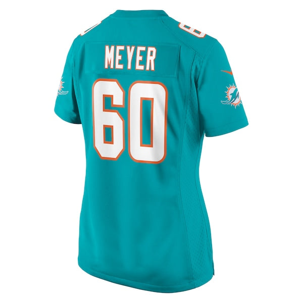 Andrew Meyer Miami Dolphins Nike Women's  Game Jersey -  Aqua