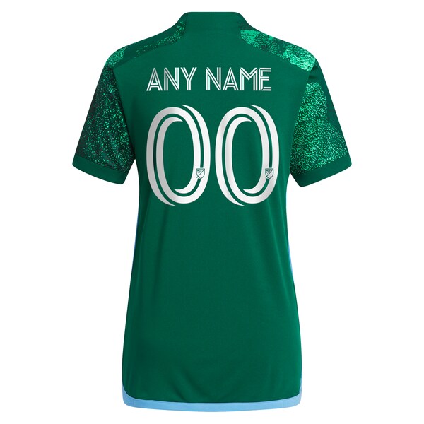 New York City FC adidas Women's 2024 The Parks Replica Custom Jersey - Green