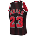 Michael Jordan Chicago Bulls  Youth 1996-97 Hardwood Classics Authentic Jersey - Black/Red/Red/White