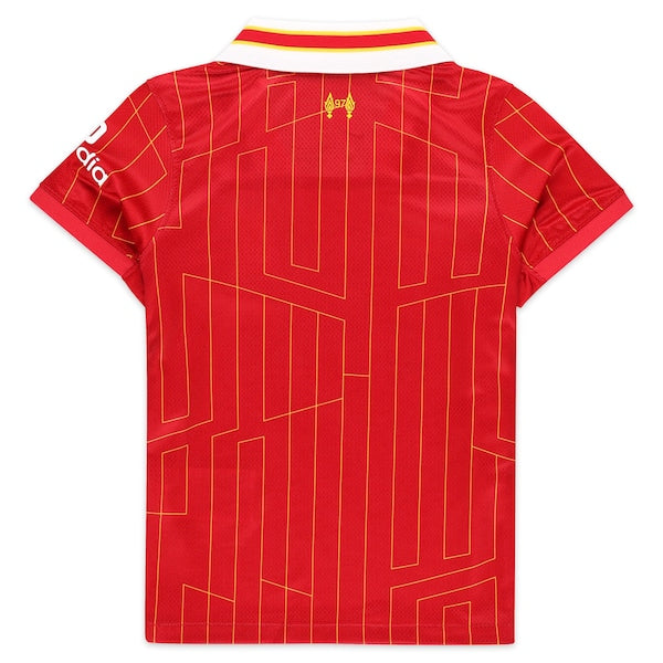 Liverpool Nike Preschool 2024/25 Home Replica Stadium Kit Set - Red