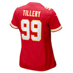 Jerry Tillery Kansas City Chiefs Nike Women's Team Game Jersey -  Red