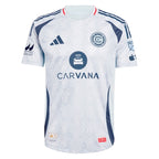 Chicago Fire adidas 2025 The Municipal Kit Authentic Custom Jersey - Light Blue