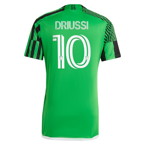 Sebastián Driussi Austin FC adidas 2024 Las Voces Kit Replica Jersey - Green