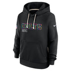 Indianapolis Colts Nike Women's 2025 NFL Crucial Catch Sideline Standard Issue Dri-FIT Hoodie - Black