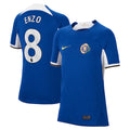 Enzo Fernández Chelsea Nike Youth 2023/24 Home Stadium Replica Jersey - Blue