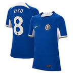 Enzo Fernández Chelsea Nike Youth 2023/24 Home Stadium Replica Jersey - Blue