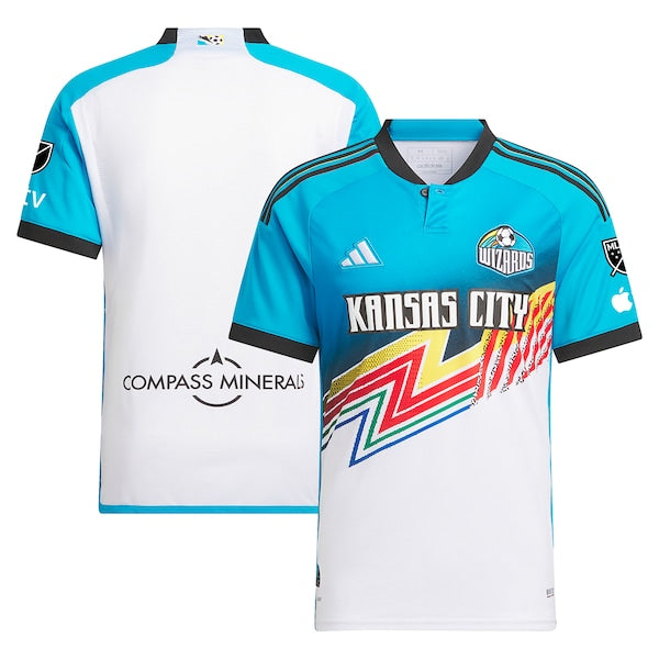 Sporting Kansas City adidas 2024 Archive Authentic Jersey - White