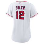 Jorge Soler Los Angeles Angels Nike Women's Home Replica Jersey - White