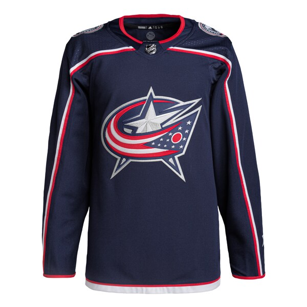 Columbus Blue Jackets adidas Home Primegreen Authentic Jersey - Navy