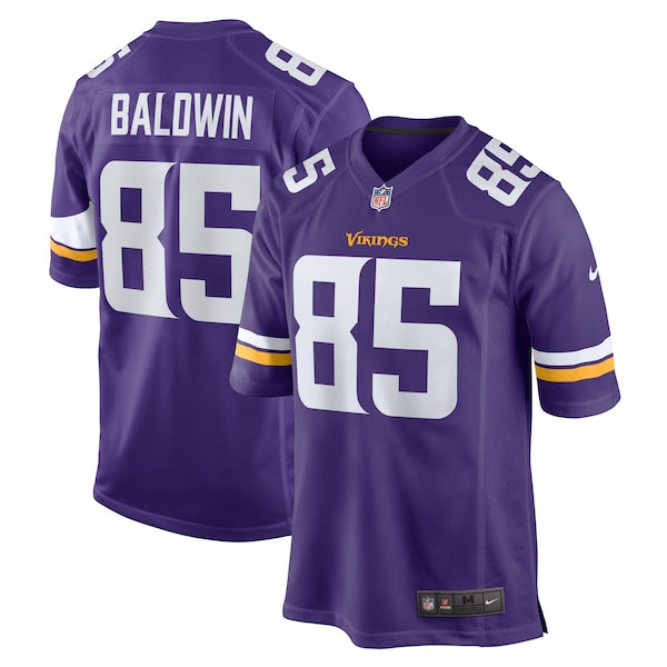 Daylen Baldwin Minnesota Vikings Nike  Game Jersey -  Purple