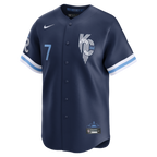 Bobby Witt Jr. Kansas City Royals Nike City Connect Limited Jersey - Navy