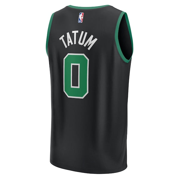 Jayson Tatum Boston Celtics  Youth Fast Break Replica Player Jersey - Statement Edition - Black