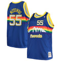 Dikembe Mutombo Denver Nuggets 1991/92 Big & Tall Hardwood Classics Swingman Jersey - Royal