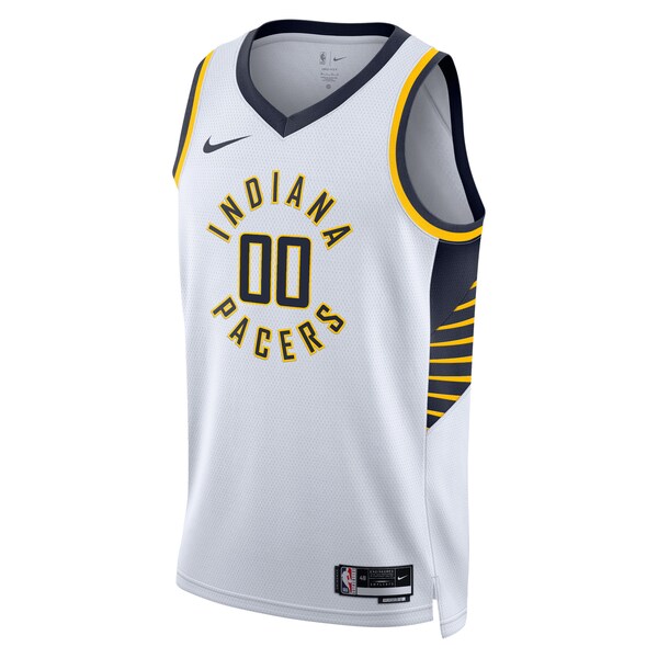 Indiana Pacers Nike Unisex Swingman Custom Jersey White - Association Edition