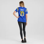 Britain Covey Los Angeles Rams Nike Women's Team Game Jersey -  Royal