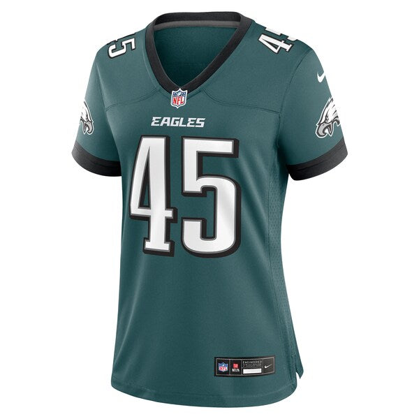 Devin White Philadelphia Eagles Nike Women's  Game Jersey - Midnight Green