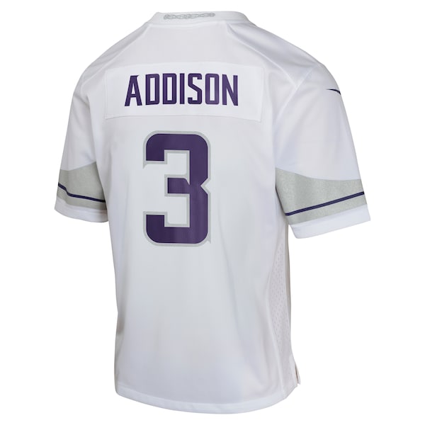 Jordan Addison Minnesota Vikings Nike Youth Alternate Game Jersey -  White