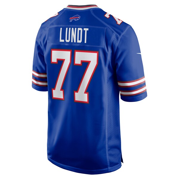 Chase Lundt Buffalo Bills Nike Team Game Jersey -  Royal
