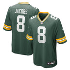 Josh Jacobs Green Bay Packers Nike Team Game Jersey -  Green