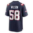 Jared Wilson New England Patriots Nike Team Game Jersey -  Navy