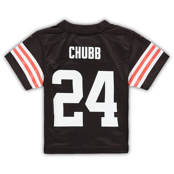 Nick Chubb Cleveland Browns Nike Toddler Game Jersey - Brown