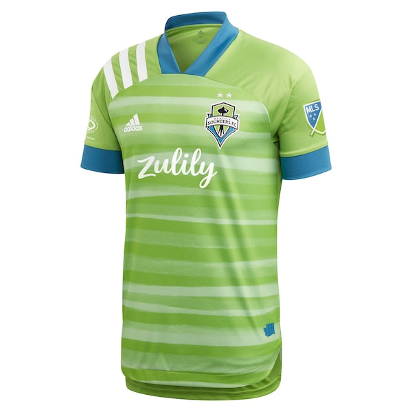 Seattle Sounders FC adidas 2021 Primary Authentic Custom Jersey - Green