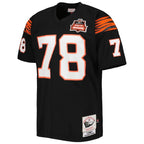 Anthony Muñoz Cincinnati Bengals  Authentic Throwback Retired Player Jersey - Black