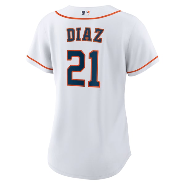 Yainer Diaz Houston Astros Nike Home Replica Jersey  - White