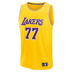 Luka Dončić Los Angeles Lakers  Big & Tall Fast Break Player Jersey - Gold - Icon Edition