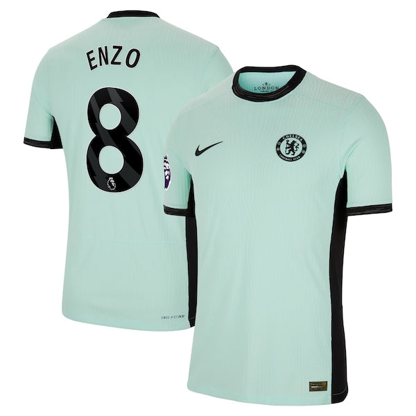 Enzo Fernández Chelsea Nike 2023/24 Third Match Authentic Player Jersey - Mint
