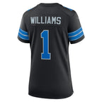 Jameson Williams Detroit Lions Nike Women's 2nd Alternate Game Player Jersey - Black