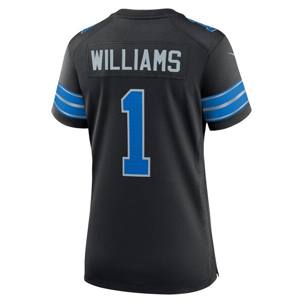 Jameson Williams Detroit Lions Nike Women's 2nd Alternate Game Player Jersey - Black