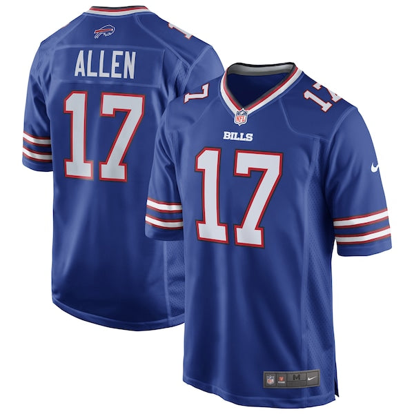 Josh Allen Buffalo Bills Nike Team Game Player Jersey - Royal/Red/White