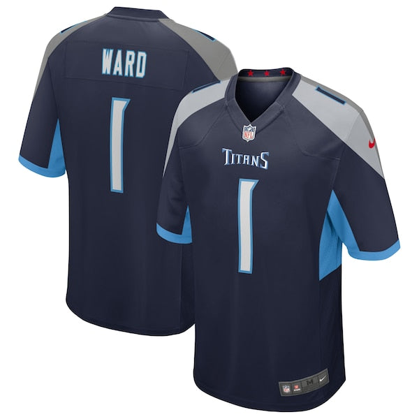 Cameron Ward Tennessee Titans Nike Youth 2025 NFL Draft First Round Pick  Alternate Game Jersey - Navy