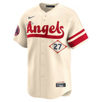 Mike Trout Los Angeles Angels Nike City Connect Limited Jersey - Natural