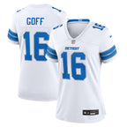 Jared Goff Detroit Lions Nike Women's Game Jersey - White