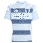 Sporting Kansas City adidas Youth 2025 One KC Replica Custom Jersey - Light Blue