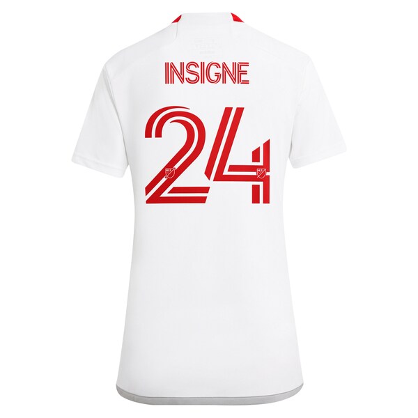Lorenzo Insigne Toronto FC adidas Women's 2024 GTA Kit Replica Player Jersey – White