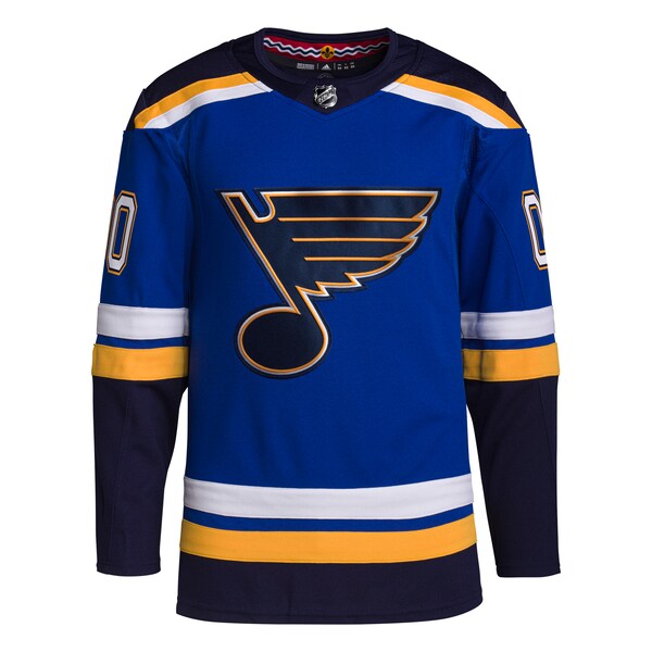 St. Louis Blues adidas  Home  Primegreen Authentic Custom Jersey - Royal