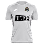 Philadelphia Union adidas 2025 Training Jersey - Silver