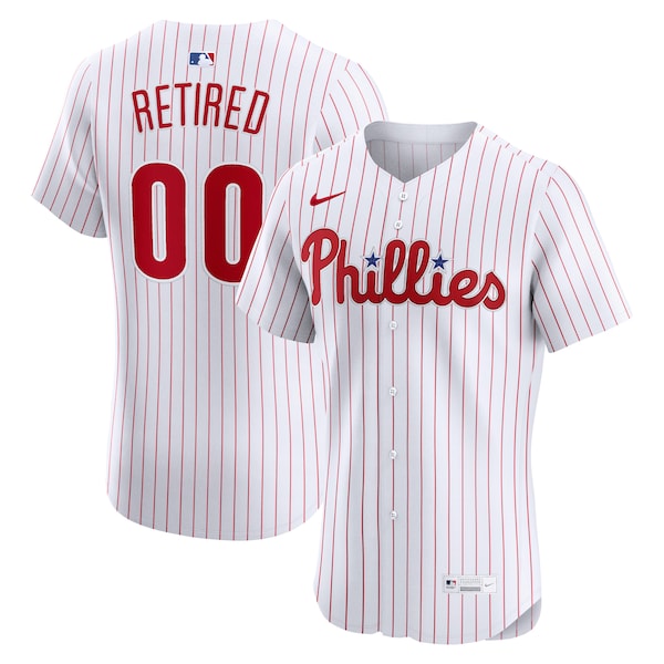 Philadelphia Phillies Nike  Home Elite Pick-A-Player Retired Roster Jersey - White