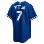 Bobby Witt Jr. Kansas City Royals Nike Alternate 2 Replica Jersey - Rush Blue/Gray/White