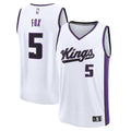 De'Aaron Fox Sacramento Kings  Fast Break Replica Player Jersey - Association Edition - White