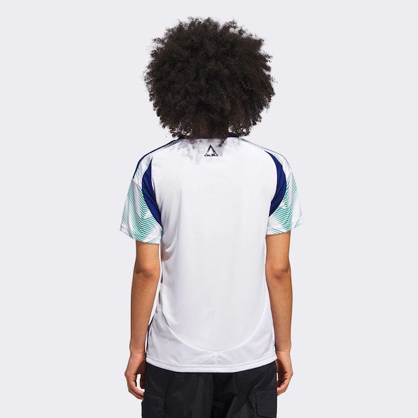 New England Revolution adidas Women's 2025 Eastern White Pine x Flag of New England Replica Jersey - White