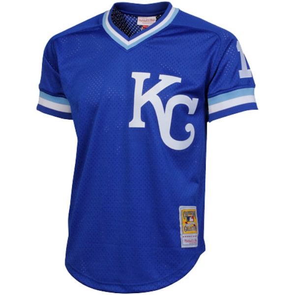 Bo Jackson Kansas City Royals 1989 Authentic Cooperstown Collection Batting Mesh Practice Jersey - Royal