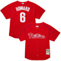 Ryan Howard Philadelphia Phillies  Cooperstown Collection Batting Practice Jersey – Red